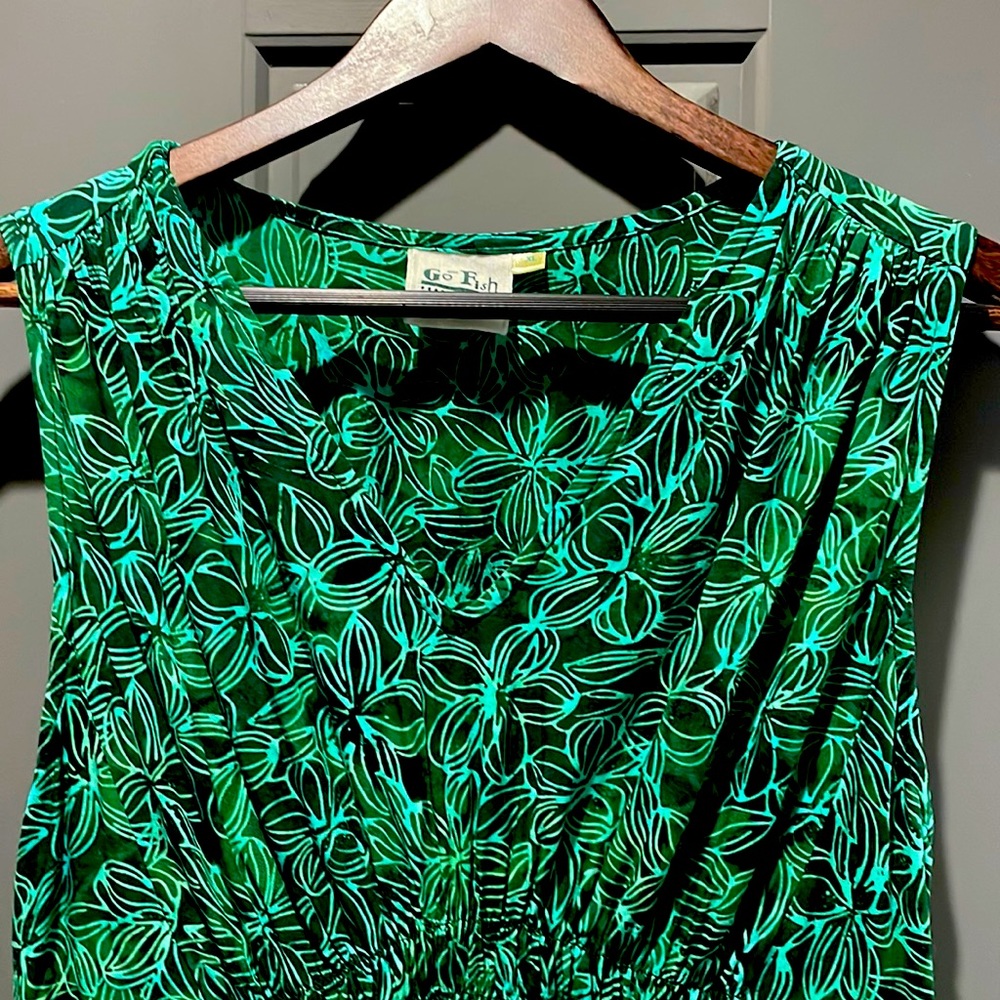 Beautiful flowing island dress